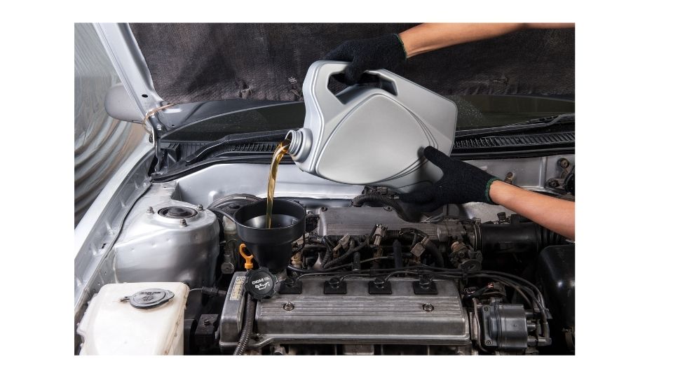 overfilled engine oil