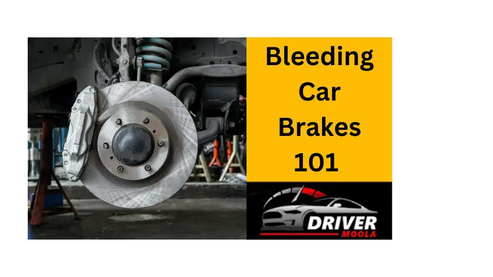 car on or off when bleeding brakes