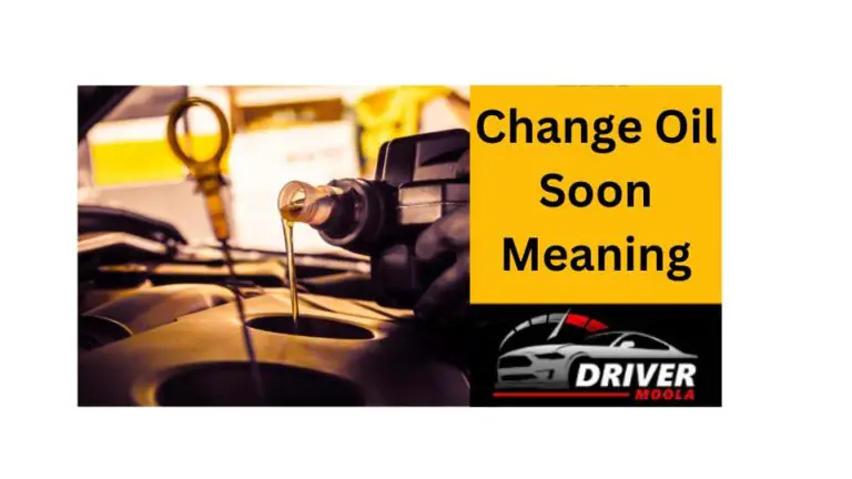 "Change Engine Oil Soon" Meaning (Explained)